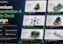 design a premium 3d pitch deck, powerpoint and business presentation